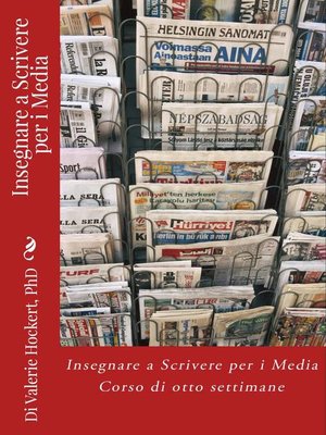cover image of Insegnare a Scrivere per i Media--Corso di Otto Settimane